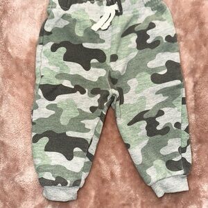 9M Headquarters Green Camouflage Jogger Sweatpants